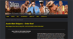 Desktop Screenshot of bestaustinmalestrippers.com